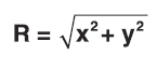 distance from pivot point to CG