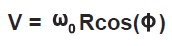 normal linear velocity of CG at impact