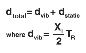 total deflection capability of isolator