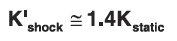 empirical formula for elastomeric vibration isolators