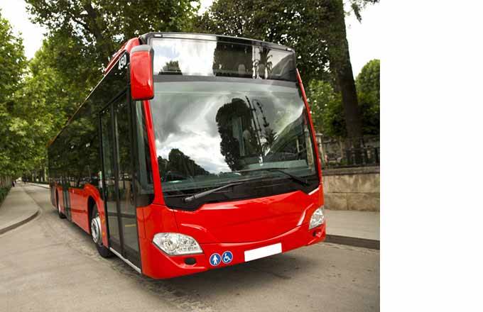 red bus